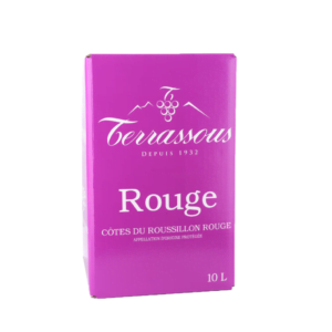 Côtes du Roussillon rouge 10L