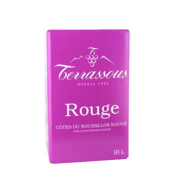 Côtes du Roussillon rouge 10L