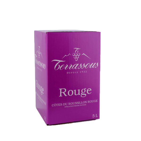 Côtes du Roussillon rouge 5L