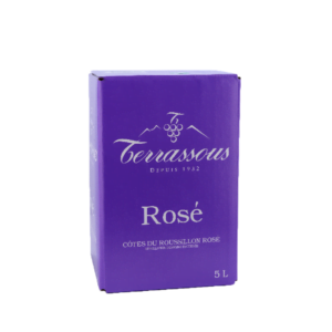 Côtes du Roussillon rosé 5L