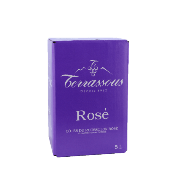 Côtes du Roussillon rosé 5L