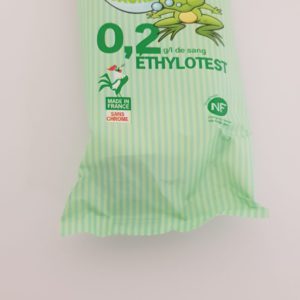 Éthylotest 0.2g/ 0.5g